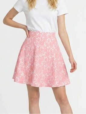 Pinkyotto Women’s Pink Lace Mini Skirt Small EUC